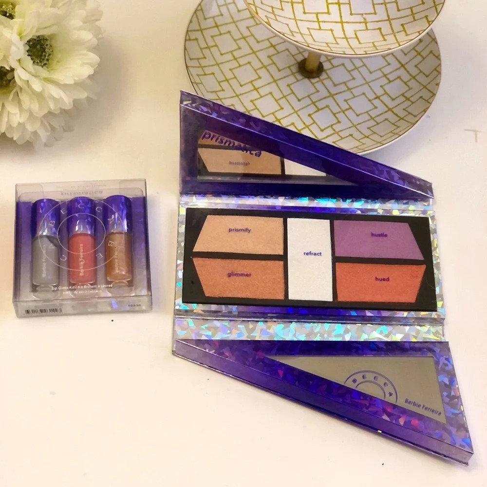 - New! Becca - Barbie Ferreira Palette and lip gloss